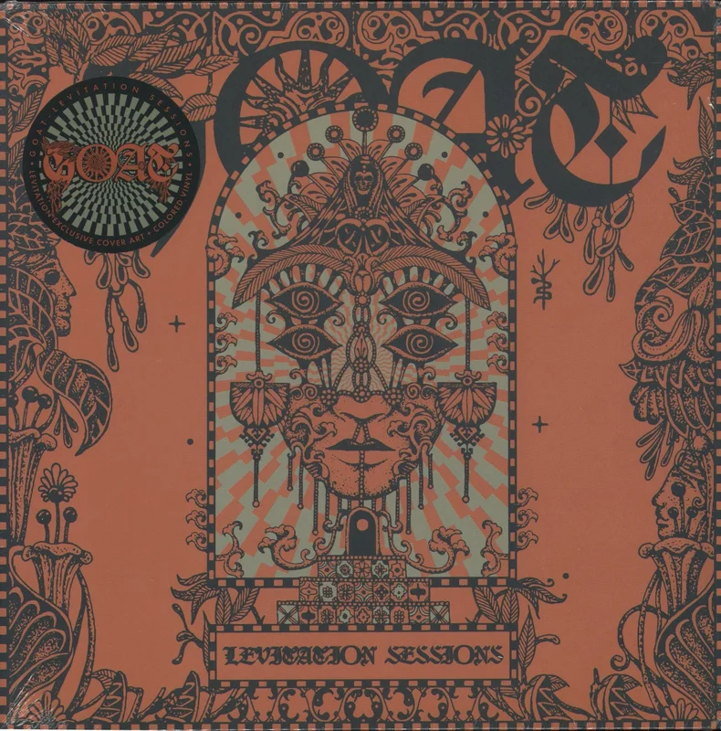 Goat (Swedish) Levitation Sessions - Aqua Blue + Orchid and Bone Burst Vinyl - Shrink US Vinyl LP