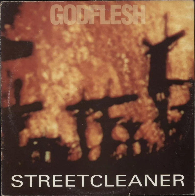 Godflesh Streetcleaner + Insert - VG UK Vinyl LP
