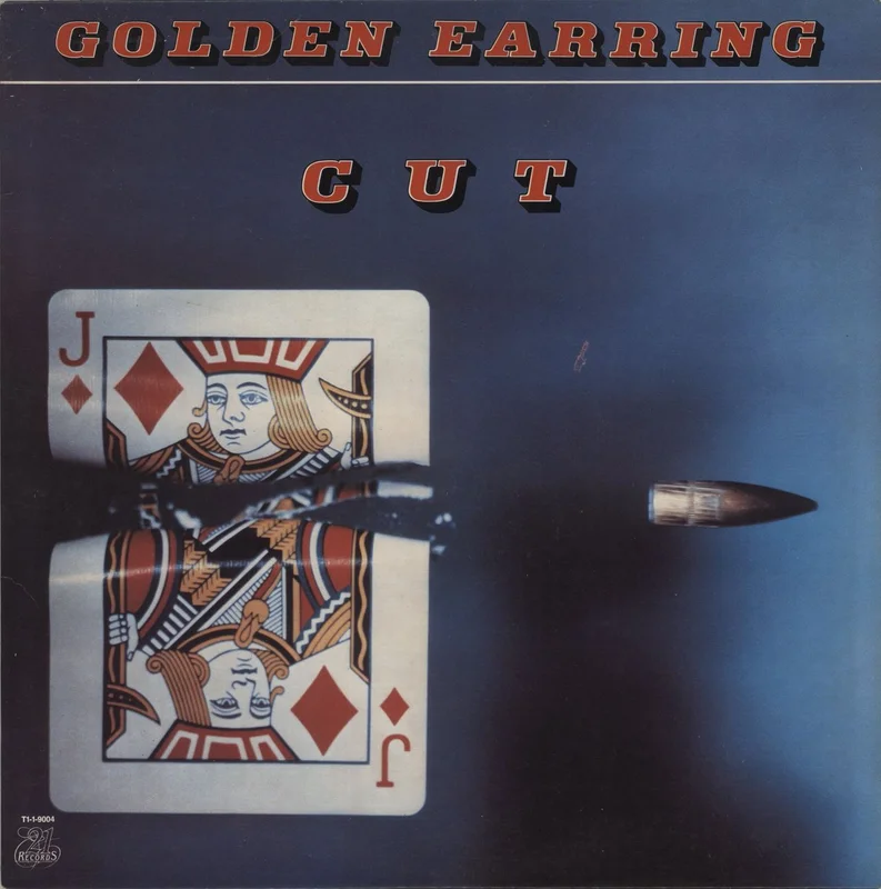 Golden Earring Cut - Gold promo-stamp US Vinyl LP