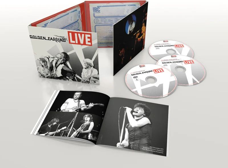 Golden Earring - Live + Live In Zwolle DVD (Remastered & Expanded CD+DVD & Bonus Tracks) [CD]
