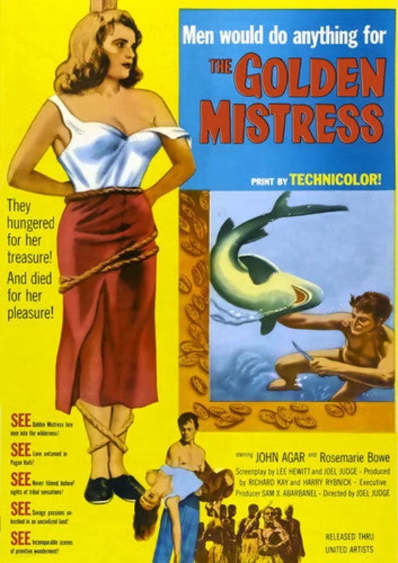 GOLDEN MISTRESS (1954) - DVD