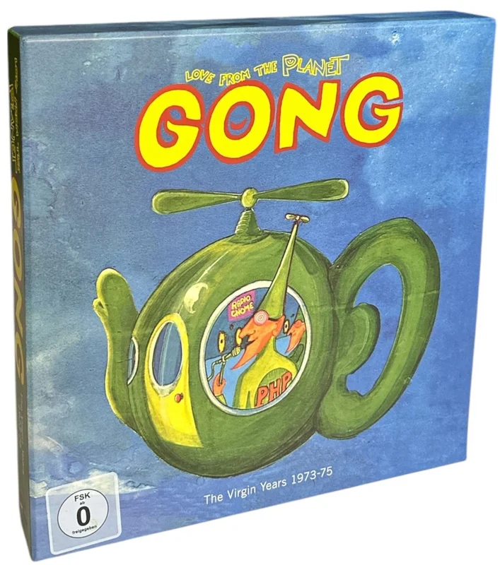 Gong Love From The Planet Gong (The Virgin Years 1973-75) UK Cd album box set