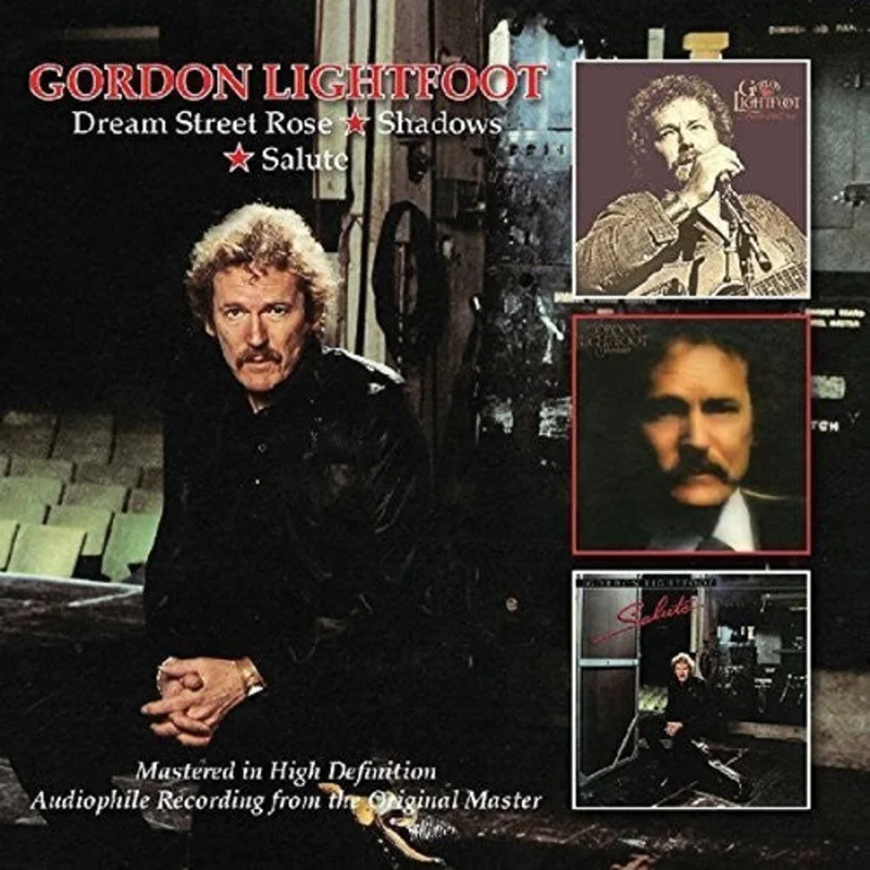 Gordon Lightfoot - Dream Street Rose/Shadows/Salute [CD]