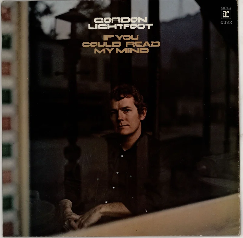 Gordon Lightfoot If You Could Read My Mind UK Vinyl LP
