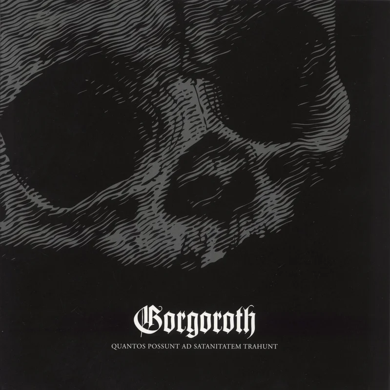 Gorgoroth Quantos Possunt ad Satanitatem Trahunt - Grey/Black Marbled Vinyl Dutch Vinyl LP