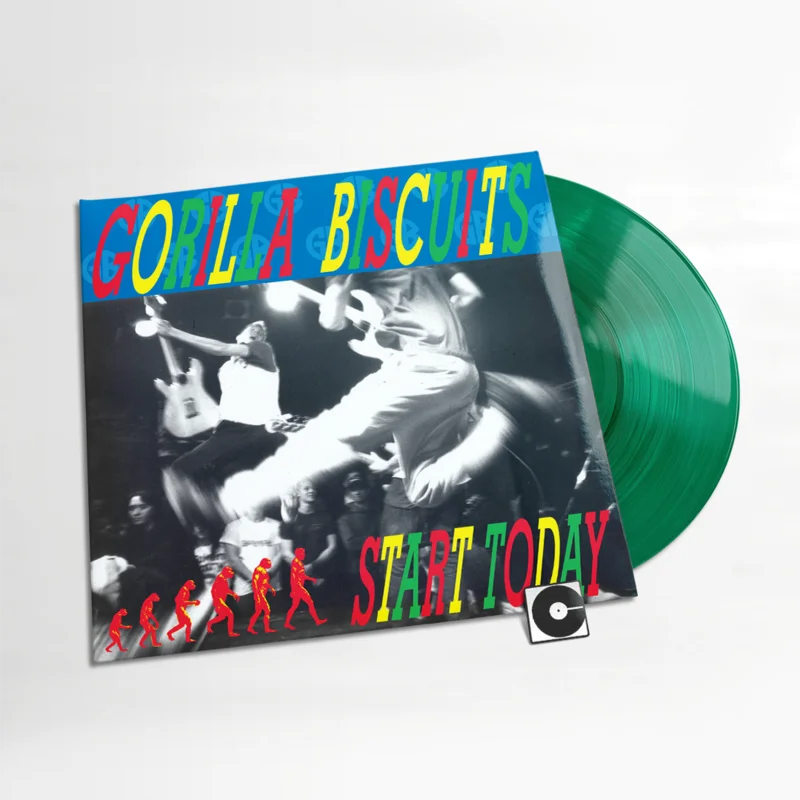 Gorilla Biscuits - "Start Today" Translucent Green Vinyl