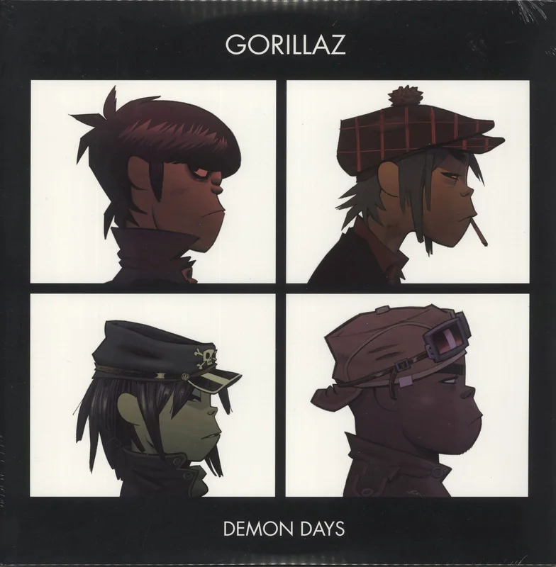 Gorillaz Demon Days - Sealed UK 2-LP vinyl set