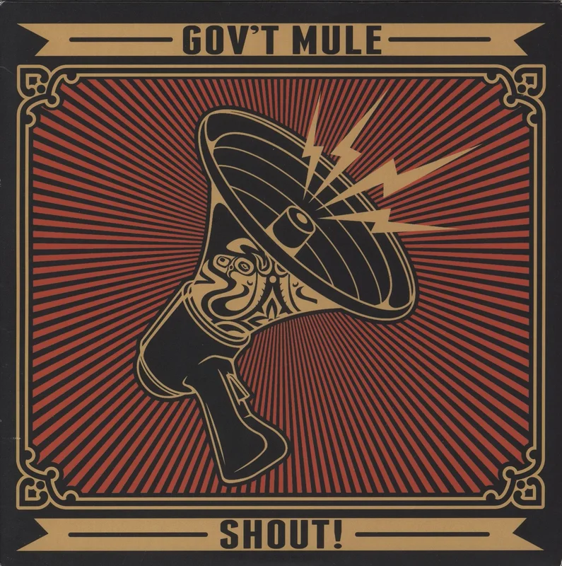 Gov't Mule Shout! [2018] - Gold & Red Marbled Vinyl UK Vinyl box set