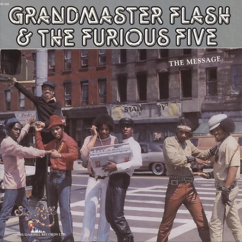 Grandmaster Flash The Message US Vinyl LP