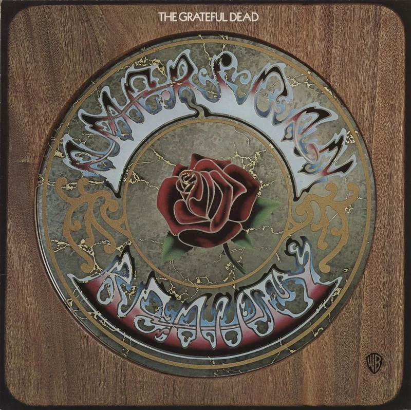 Grateful Dead American Beauty - Cream Label - Variant German Vinyl LP