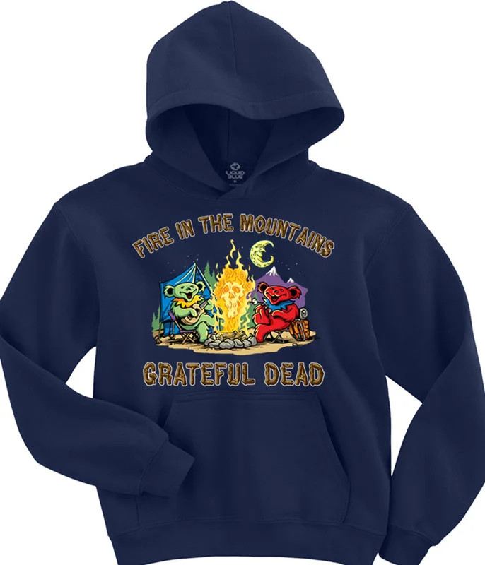Grateful Dead Fire In The Mountains Pullover Hoodie