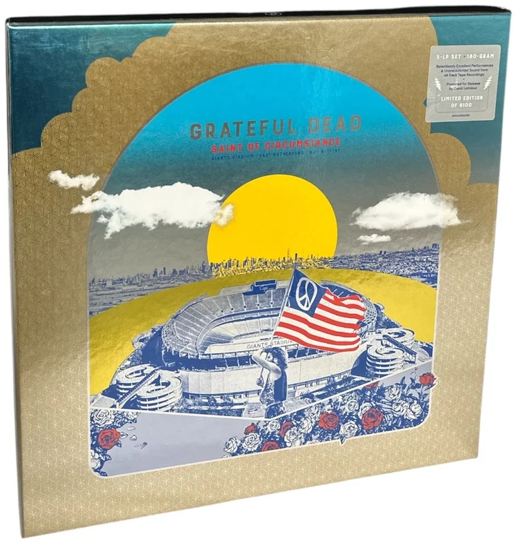 Grateful Dead Saint Of Circumstance [Giants Stadium 6/17/91] - 180 Gram Vinyl UK Vinyl box set
