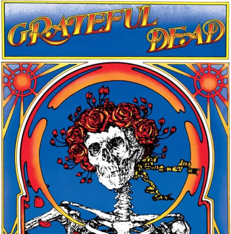 Grateful Dead Skull & Roses Live (Yellow 2-LP)