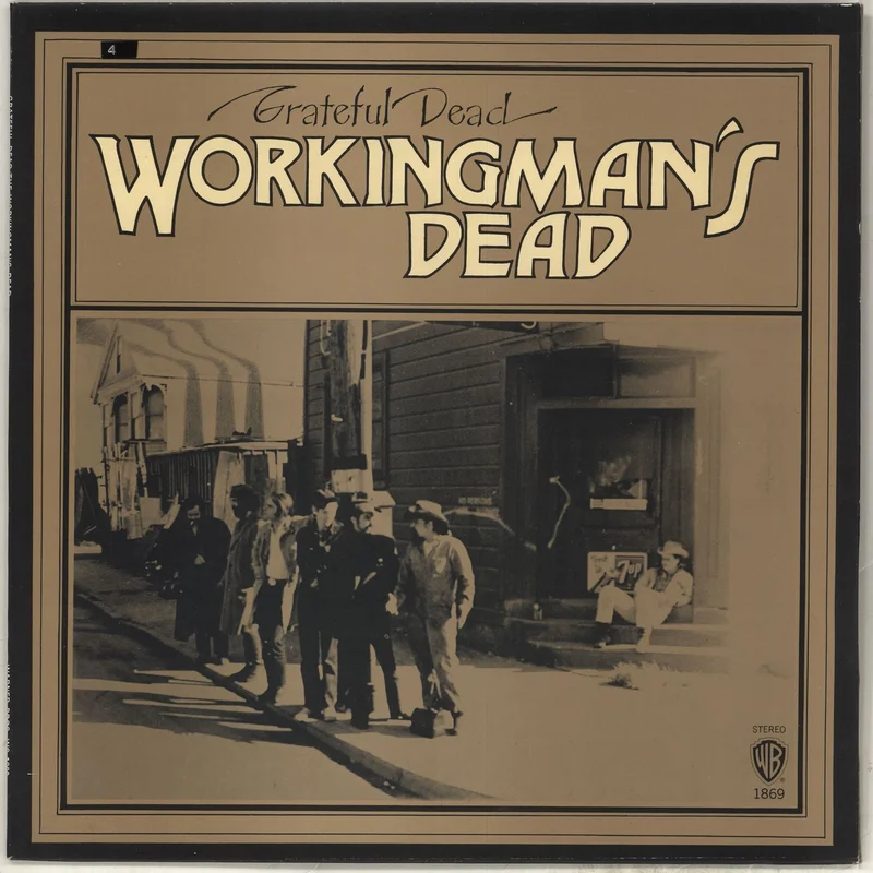 Grateful Dead The Workingman's Dead - 2nd UK Vinyl LP