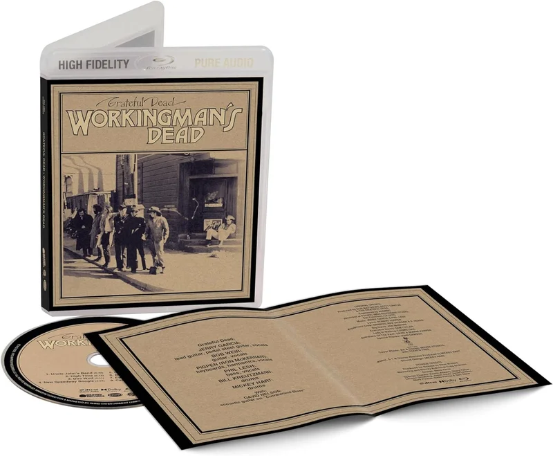 Grateful Dead Workingman's Dead - Dolby Atmos, 5.1 Surround & Stereo Mixes - Sealed UK Blu Ray Audio