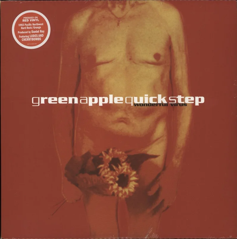 Green Apple Quick Step Wonderful Virus - Red Vinyl - Sealed UK Vinyl LP