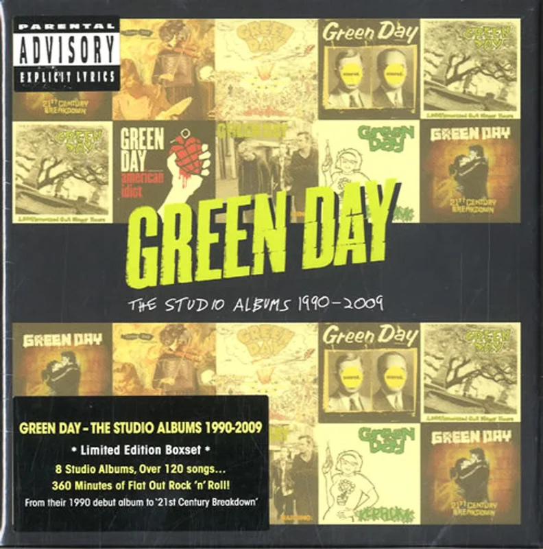 Green Day The Studio Albums 1990-2009 - Sealed US Box set