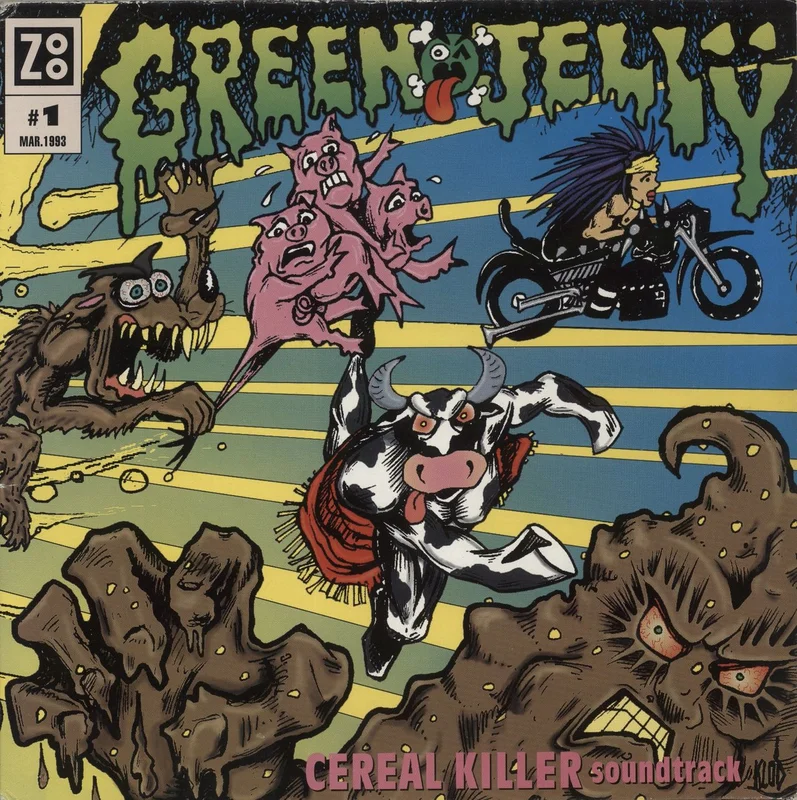 Green Jelly Cereal Killer Soundtrack - VG UK Vinyl LP