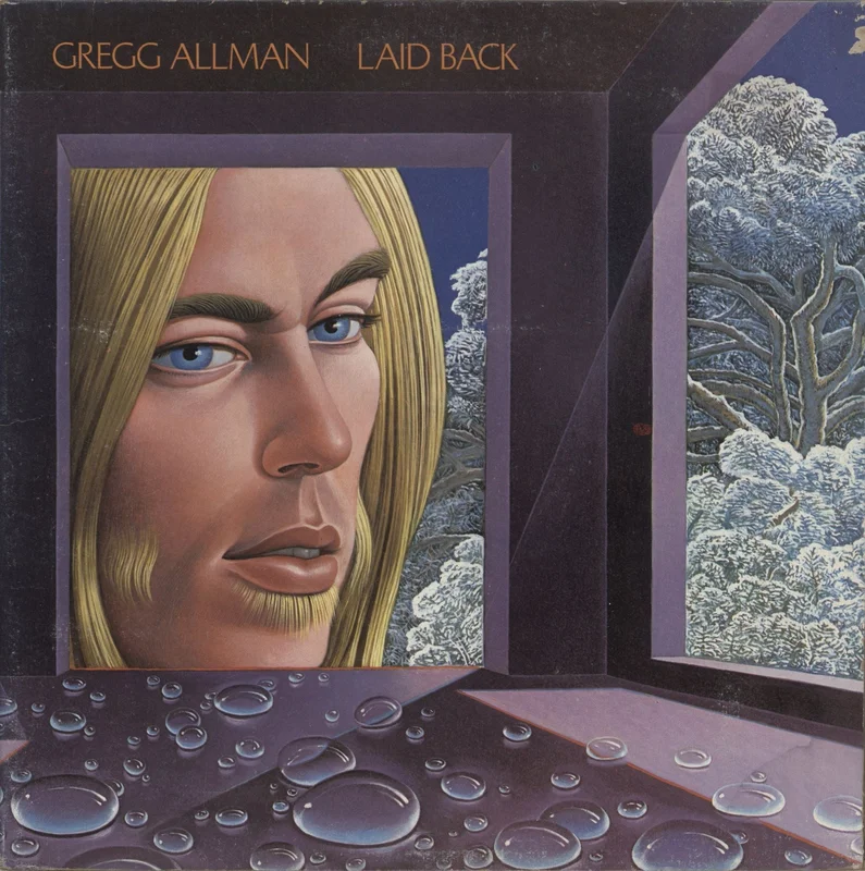Gregg Allman Laid Back - VG US Vinyl LP