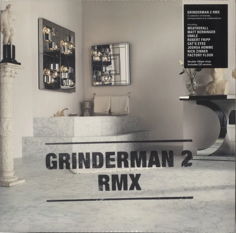 Grinderman Grinderman 2 RMX - 180gm Vinyl + CD - Sealed UK 2-LP vinyl set