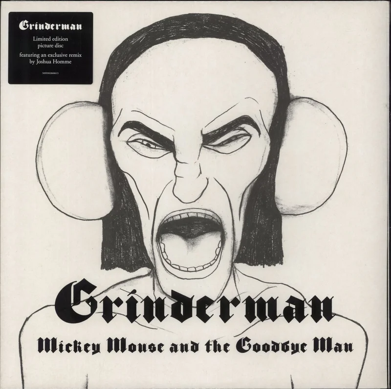 Grinderman Mickey Mouse & The Goodbye Man UK 12" picture disc