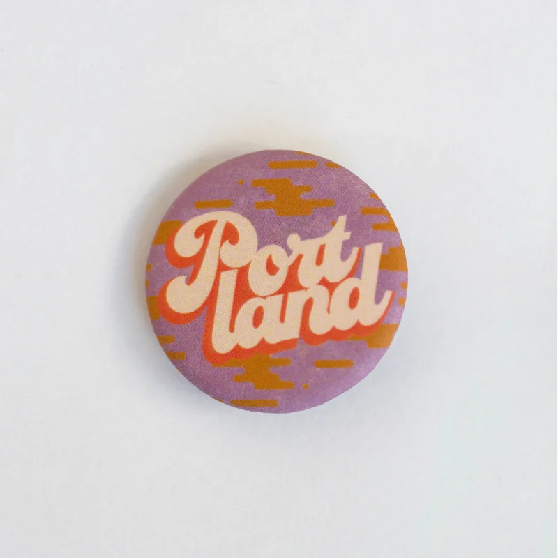 Groovy Portland Script Button
