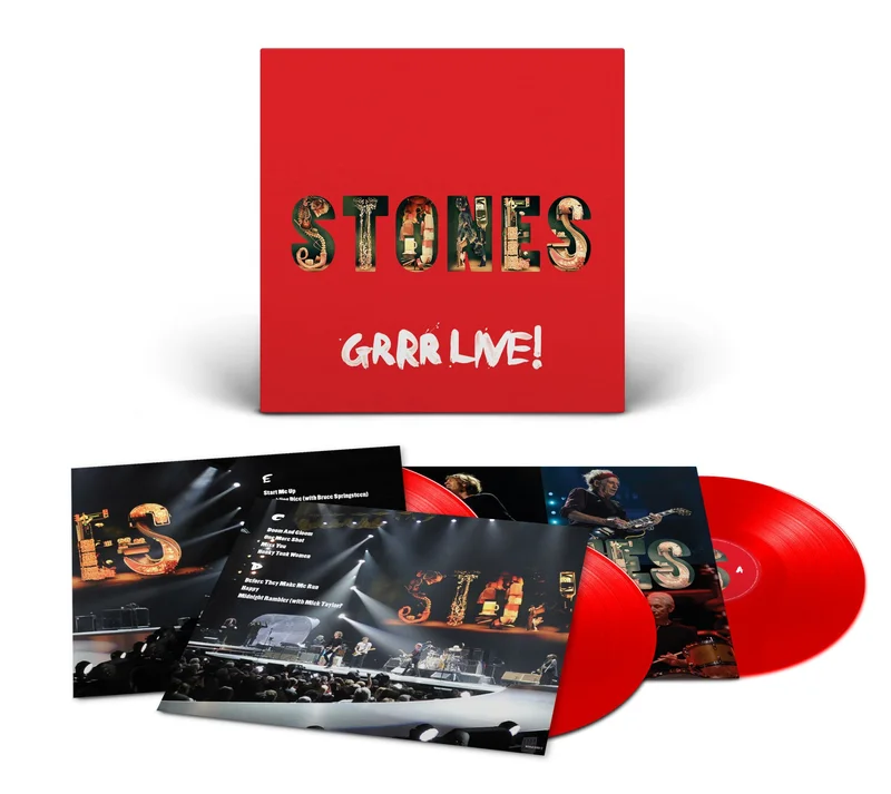 GRRR Live! Exclusive Red Vinyl 3LP