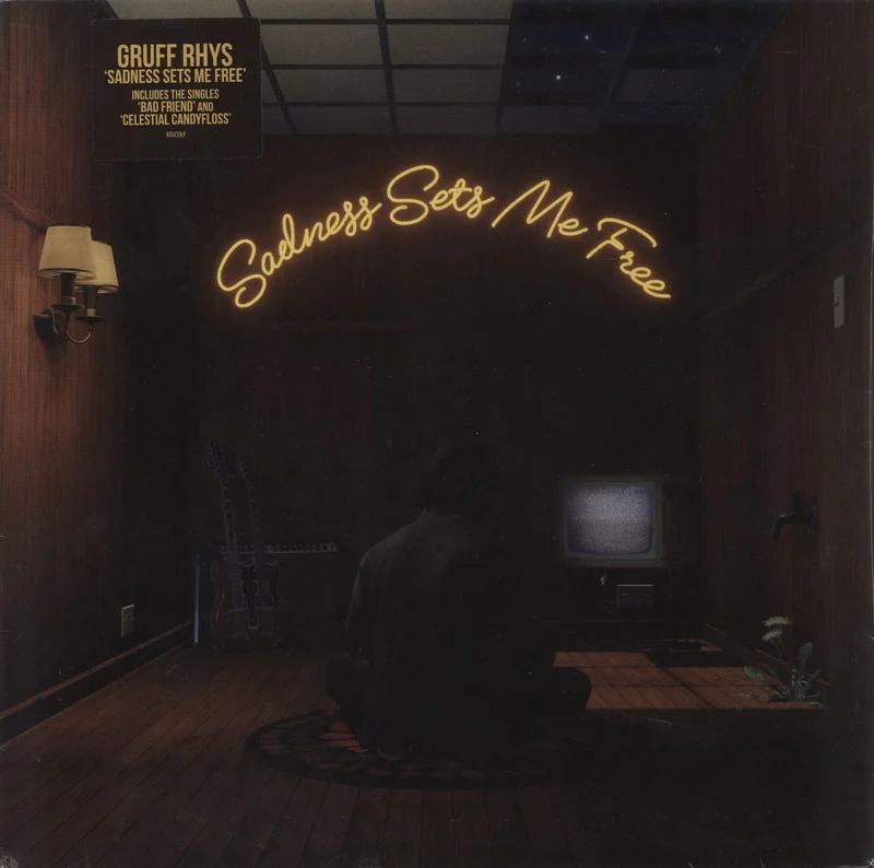 Gruff Rhys Sadness Sets Me Free - Sealed UK Vinyl LP