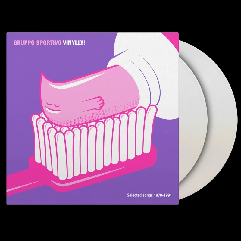 Gruppo Sportivo Vinylly! Selected Songs 1978-1991 - White Vinyl 180 Gram - 500 Copies Only UK 2-LP vinyl set