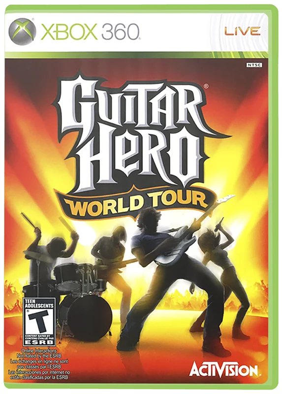 Guitar Hero World Tour (Bundle band kit) - XBOX 360
