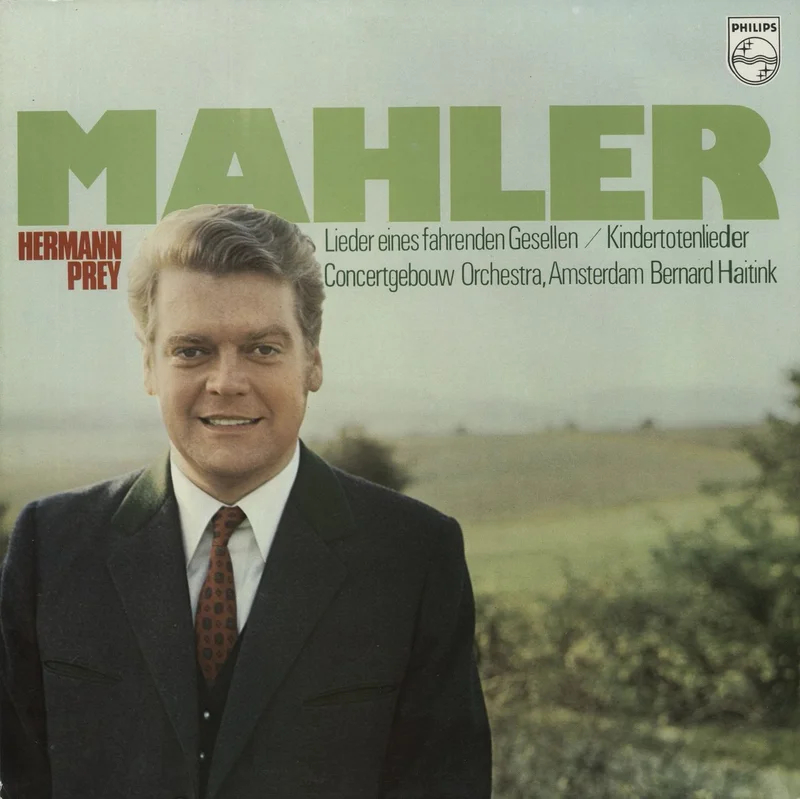 Gustav Mahler Lieder Eines Fahrenden Gesellen / Kindertotenlieder Dutch Vinyl LP