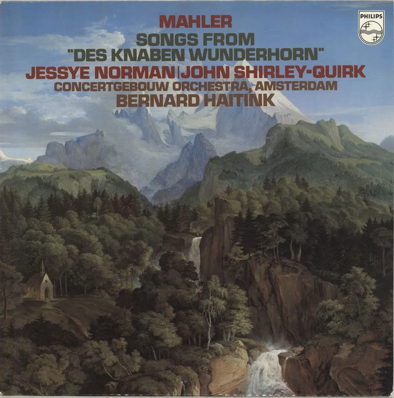 Gustav Mahler Songs From 'Des Knaben Wunderhorn' UK Vinyl LP