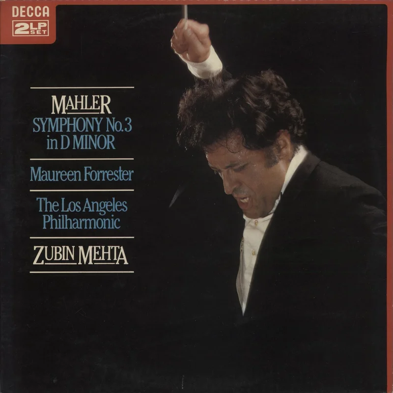 Gustav Mahler Symphony Nr. 3 In D Minor Dutch 2-LP vinyl set