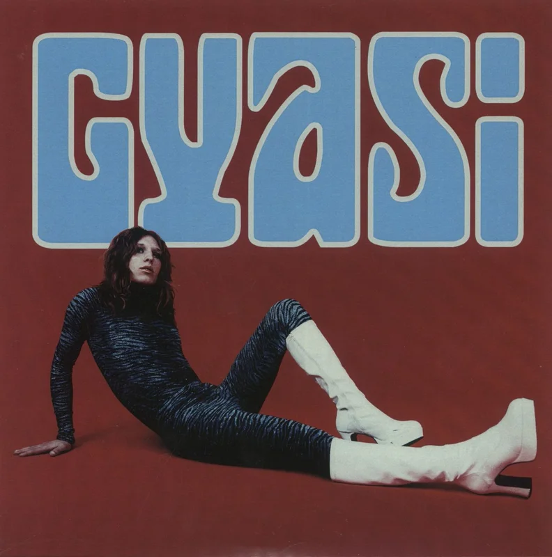 Gyasi Teacher - Red & Blue Splatter Vinyl US 7" vinyl