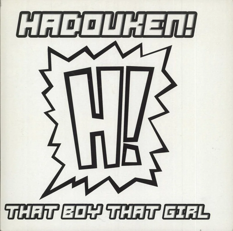 Hadouken! That Boy That Girl - Black & White Sleeve UK 7" vinyl
