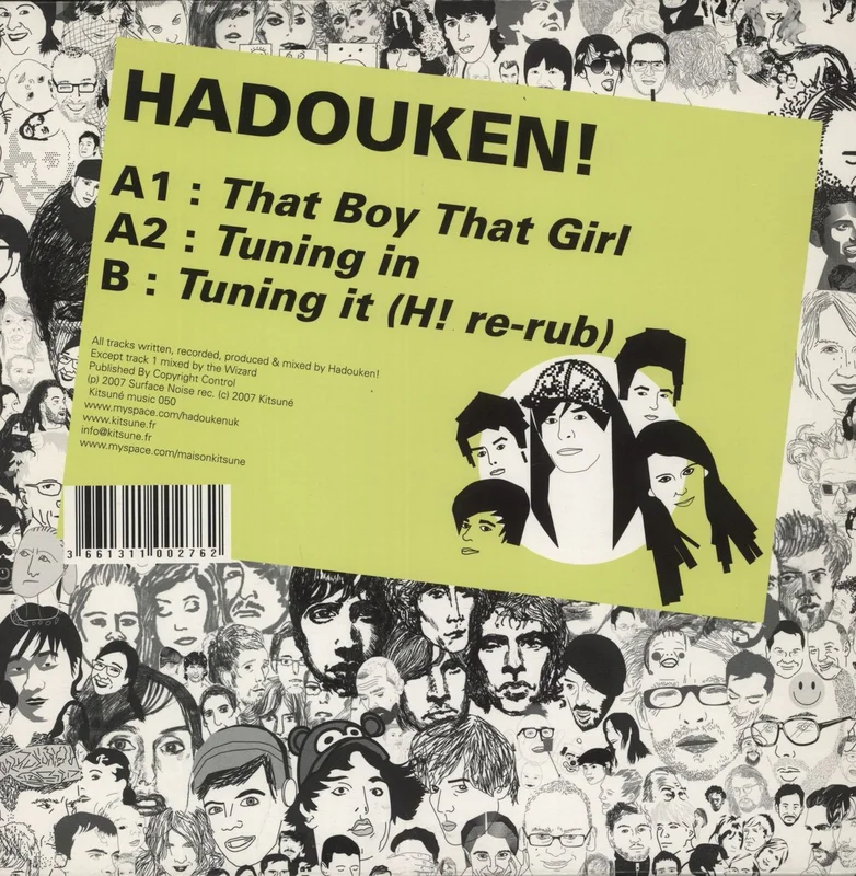 Hadoukin! That Boy That Girl UK 10" vinyl
