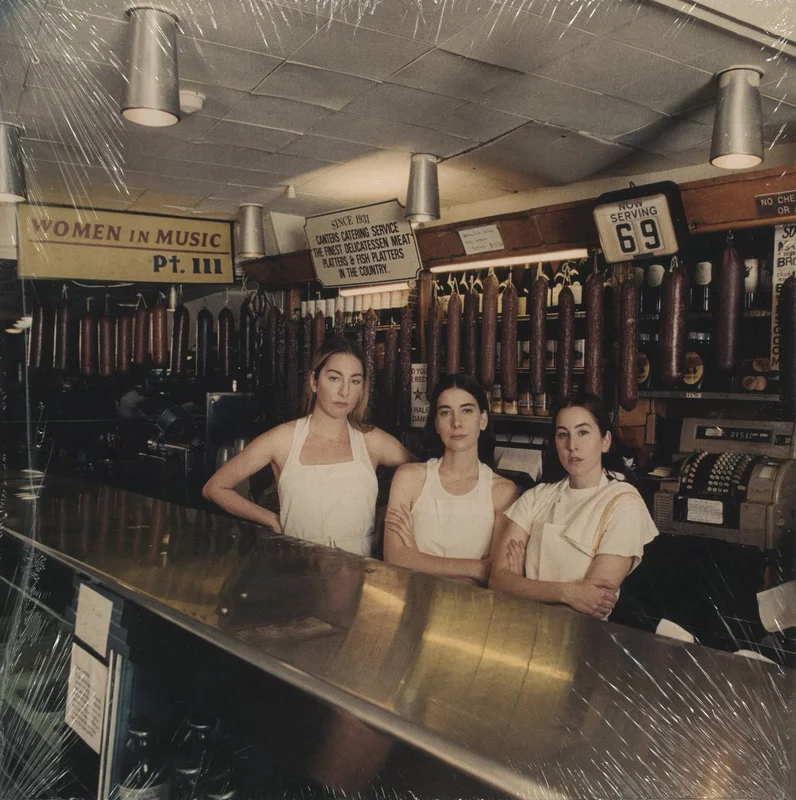 Haim Women In Music Pt. III - Webstore Exclusive - Lime Green Vinyl UK 2-LP vinyl set