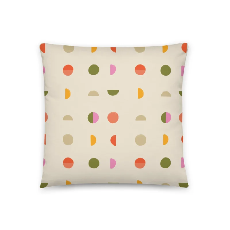 Half Moon Throw Pillow