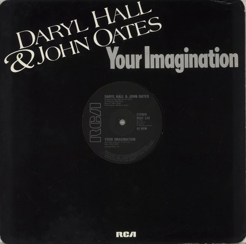 Hall & Oates Your Imagination UK 12" vinyl