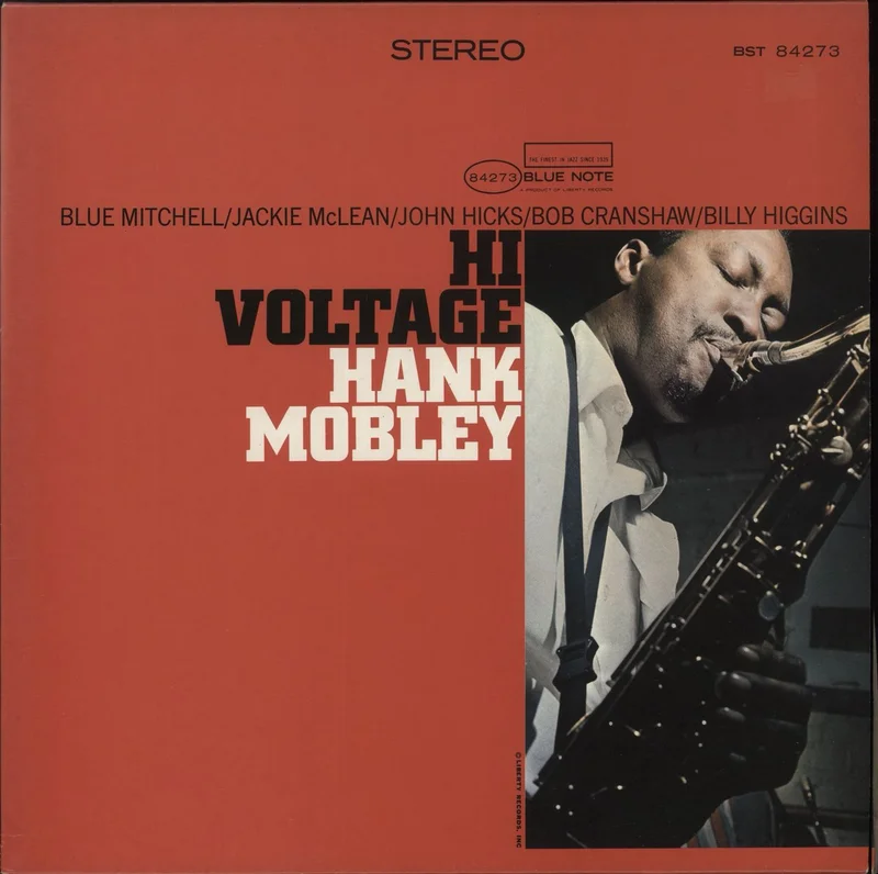 Hank Mobley Hi Voltage - EX French Vinyl LP