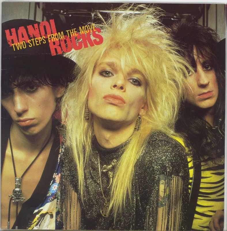 Hanoi Rocks Two Steps From The Move UK Vinyl LP