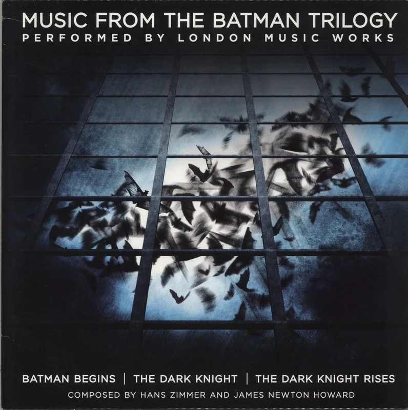 Hans Zimmer Music From The Batman Trilogy - Numbered - Purple Vinyl UK 2-LP vinyl set