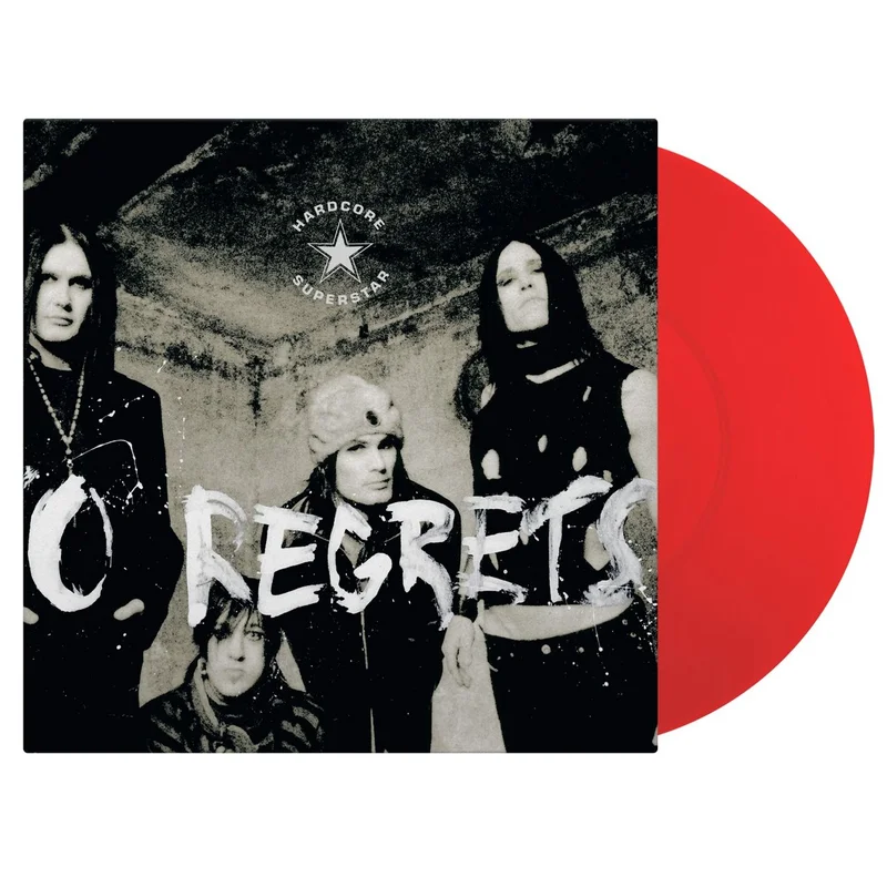 Hardcore Superstar No Regrets - Translucent Red Vinyl 180 Gram - 666 Copies Only UK Vinyl LP