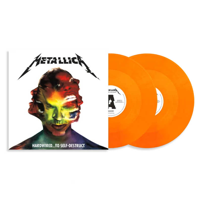 HardwiredTo Self-Destruct: Limited Flame Orange Vinyl 2LP