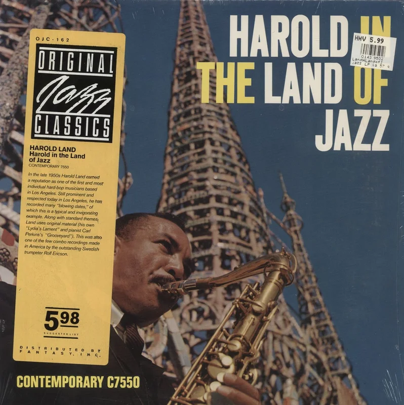 Harold Land Harold In The Land Of Jazz US Vinyl LP