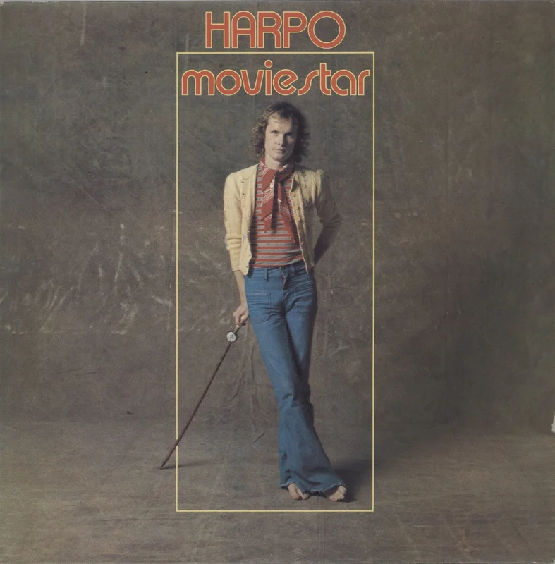 Harpo Moviestar + Press Release & Publicity Photo UK Vinyl LP
