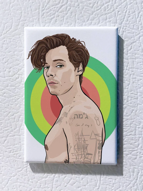 Harry Styles Portrait Magnet