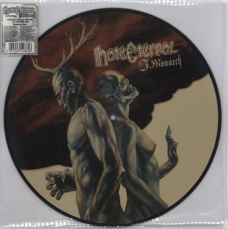 Hate Eternal I, Monarch + 7" vinyl UK Picture disc LP