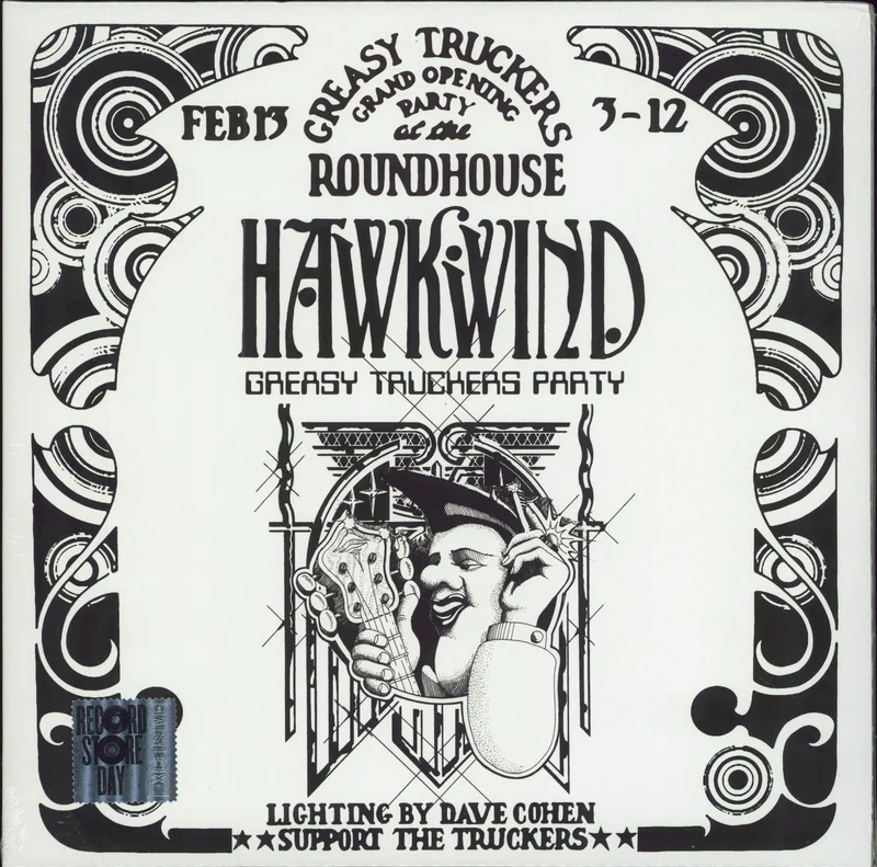 Hawkwind Greasy Truckers Party - Sealed UK 2-LP vinyl set