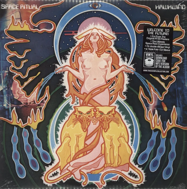 Hawkwind Space Ritual - Reissue UK 2-LP vinyl set